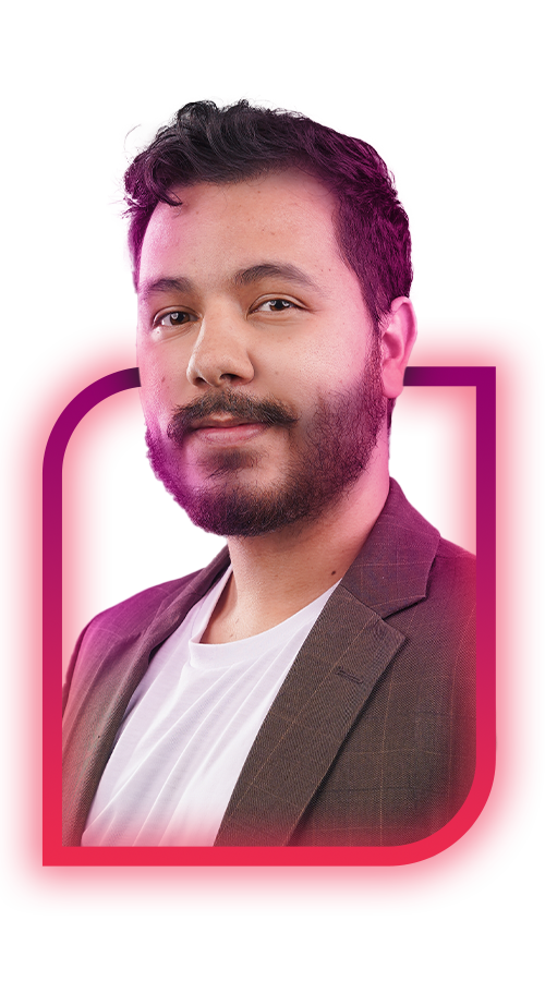 Retrato de Isaque Bruno, diretor de criação da Intuition